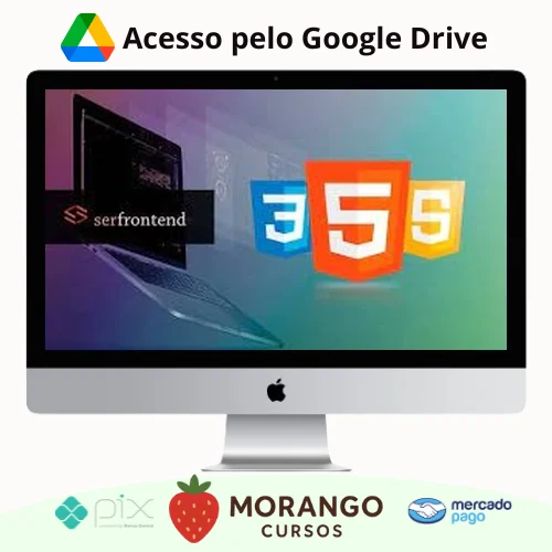 Imagem do rateio do curso Curso Web Design Completo Html5, Css3 e JS + 5 Projetos - Daniel Tapias Morales e Serfrontend Cursos