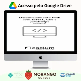 Imagem do rateio do curso Desenvolvimento Web com Html, CSS e Javascript - Caelum