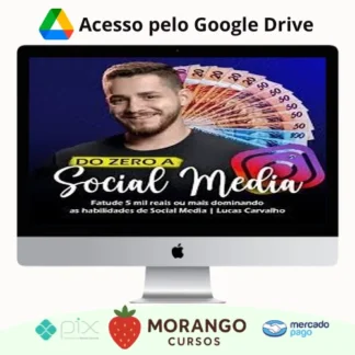 Imagem do rateio do curso Do Zero a Social Media - O Lucas Carva