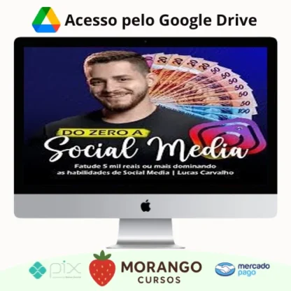 Imagem do rateio do curso Do Zero a Social Media - O Lucas Carva