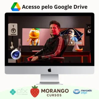 Imagem do rateio do curso Domestika: Ilustración 3D con Cinema 4D - Aaron Martinez [ESPANHOL]