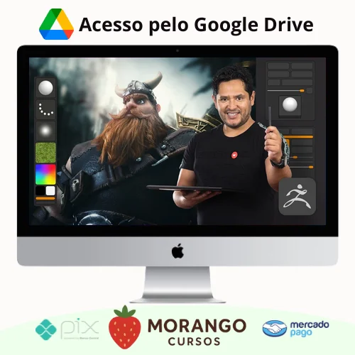 Imagem do rateio do curso DOMESTIKA: Introdução ao Zbrush 6 cursos - Luis Alberto Gayoso Berrospi [ESPANHOL]