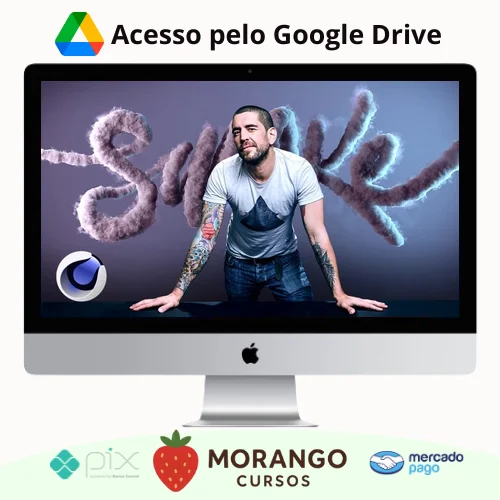 Imagem do rateio do curso DOMESTIKA: Lettering 3D com Cinema 4D e Redshift - Zigor Samaniego [ESPANHOL]