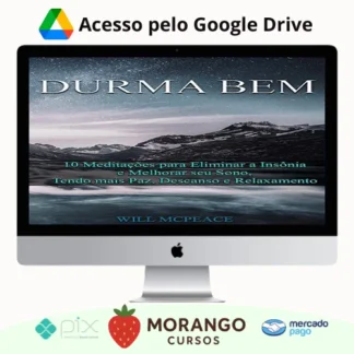 Imagem do rateio do curso Durma Bem 10 Meditações Guiadas - Will McPeace