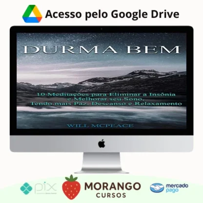 Imagem do rateio do curso Durma Bem 10 Meditações Guiadas - Will McPeace