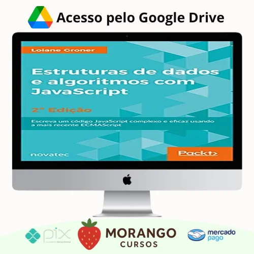 Imagem do rateio do curso Estrutura de Dados de Algoritmos com Javascript 2ª Edição - Loiane Groner