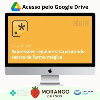 Imagem do rateio do curso Expressões Regulares: Capturando Textos de Forma Mágica - Alura