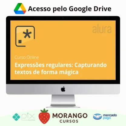 Imagem do rateio do curso Expressões Regulares: Capturando Textos de Forma Mágica - Alura