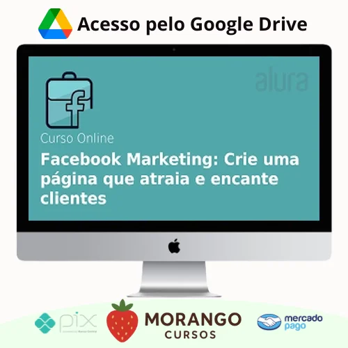 Imagem do rateio do curso Facebook Marketing: Como Impulsionar a Sua Marca Criando uma Fanpage - Alura