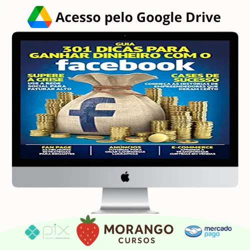 Imagem do rateio do curso Guia 301 Dicas para Ganhar Dinheiro com o Facebook - Online Editora