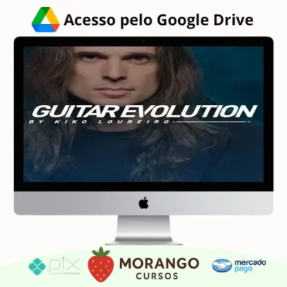 Imagem do rateio do curso Guitar Evolution - Kiko Loureiro
