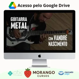 Imagem do rateio do curso GuitarPedia: Metal - Vandré Nascimento