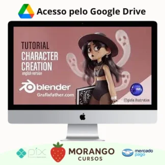Imagem do rateio do curso Gumroad: Character Creation in Blender - Giulia Marchetti [INGLÊS]