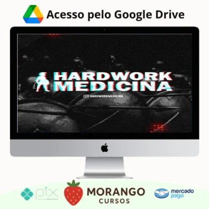 Imagem do rateio do curso Hardwork Medicina 2021 - MedVideos/Hardwork