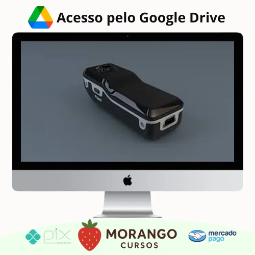 Imagem do rateio do curso Helloluxx: Hard Surface Modelling Tactics For Cinema 4D - Toby Pitman [INGLÊS]