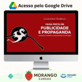 Imagem do rateio do curso Livro Faixa Preta em Publicidade e Propaganda - Cláudio Rabelo