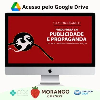Imagem do rateio do curso Livro Faixa Preta em Publicidade e Propaganda - Cláudio Rabelo