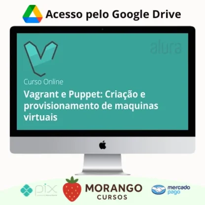 Imagem do rateio do curso Máquinas Virtuais com Vagrant e Puppet - Alura