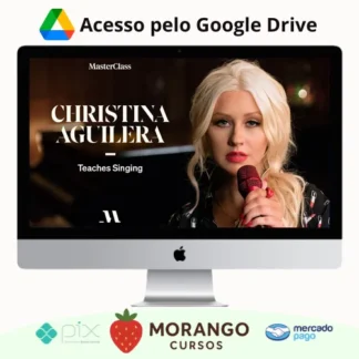 Imagem do rateio do curso Masterclass, Chistina Aguilera Teaches Singing - Christina Aguilera [INGLÊS]