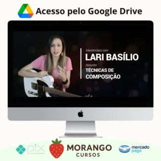 Imagem do rateio do curso Masterclass Técnicas de Composição (Guitarra) - Lari Basílio
