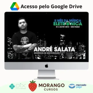 Imagem do rateio do curso Masterização para Música Eletrônica - André Salata