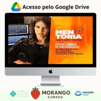 Imagem do rateio do curso Mentoria Guiada - Carol Paiffer
