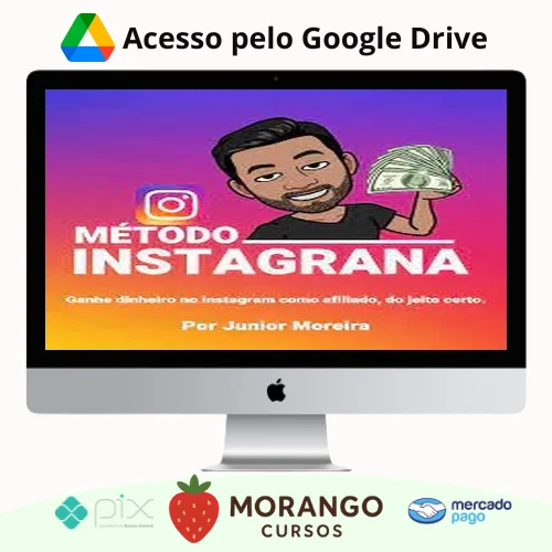 Imagem do rateio do curso Método Instagrana - Junior Moreira