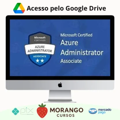 Imagem do rateio do curso Microsoft Azure Administrator AZ-104 - PluralSight [INGLÊS]