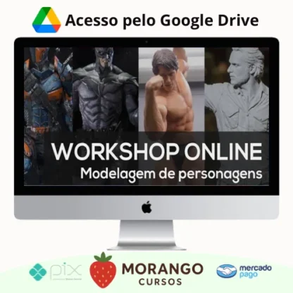 Imagem do rateio do curso Modelagem de Personagens Para Impressão 3D - Bernardo Yang