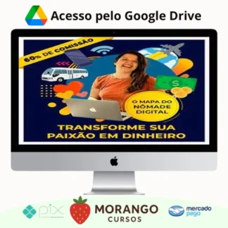 Imagem do rateio do curso O Mapa do Nômade Digital - Amanda Souza