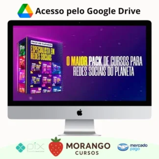 Imagem do rateio do curso PACK de cursos para Redes Sociais pelo celular - Sandro Sanper