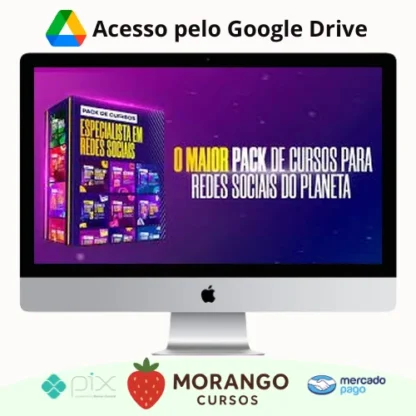 Imagem do rateio do curso PACK de cursos para Redes Sociais pelo celular - Sandro Sanper