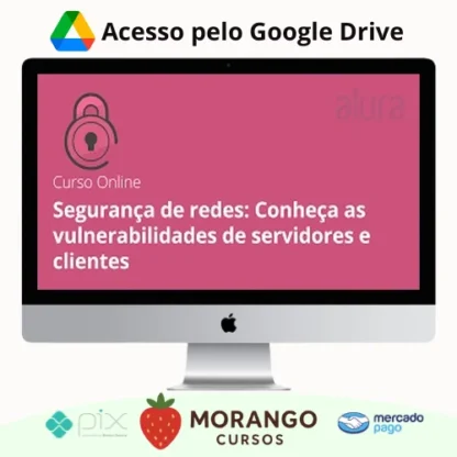 Imagem do rateio do curso Segurança de Redes: Vulnerabilidades em Clientes e Servidores - Alura