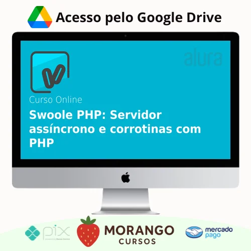 Imagem do rateio do curso Swoole PHP: Servidor Assíncrono e Corrotinas com PHP - ALURA