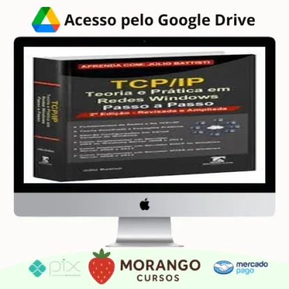 Imagem do rateio do curso TCP IP: Teoria e Pratica em Redes Windows - Julio Battisti