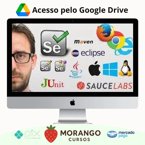 Imagem do rateio do curso Testes Funcionais com Selenium Webdriver do Básico ao Grid - Francisco Wagner Costa Aquino