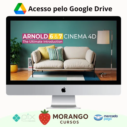 Imagem do rateio do curso The Ultimate Introduction to Arnold 6 for Cinema 4d - MographPlus [INGLÊS]