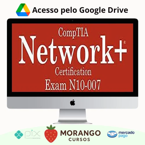 Imagem do rateio do curso Total Seminars: CompTIA Network+ Certification (N10-007) - Mike Meyers [INGLÊS]