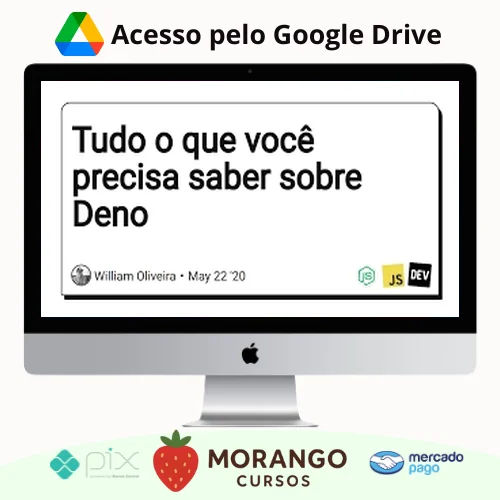 Imagem do rateio do curso Tudo Que Você Precisa Saber Sobre Deno JS , Site, Api + 3 Proj - Gregory Pacheco e Susy Pereira