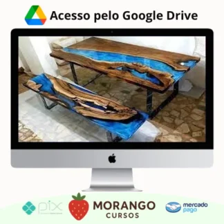 Imagem do rateio do curso Viver de Resina - Júnior Moraes