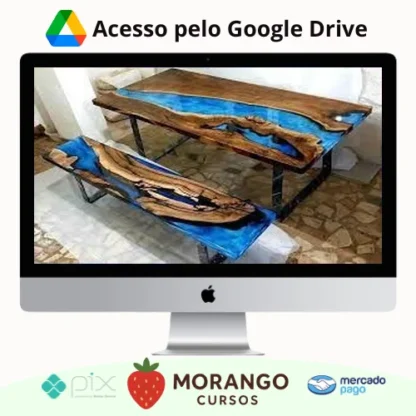 Imagem do rateio do curso Viver de Resina - Júnior Moraes
