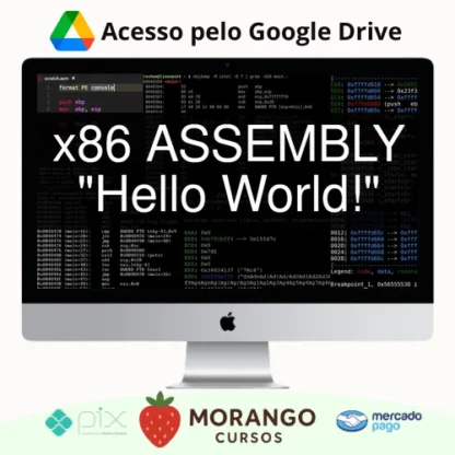 Imagem do rateio do curso X86 Assembly Programming - Lucas Mayrhofer [INGLÊS]
