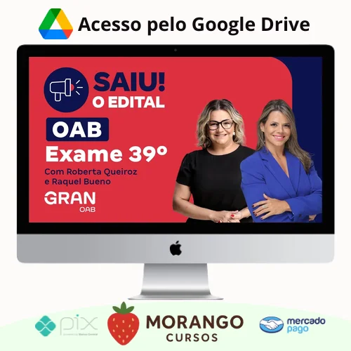 Imagem do rateio do curso 1ª Fase OAB XXXIX 39º Exame: Preparação Total - Gran Cursos Online