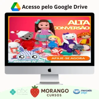 Imagem do rateio do curso Amigurumi do Zero - Juliana Campos