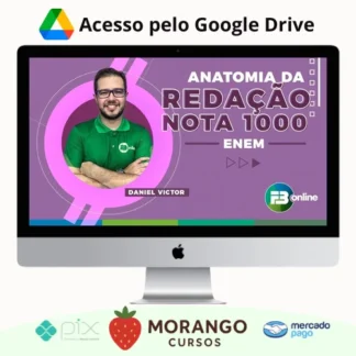 Imagem do rateio do curso Anatomia da Redação: Nota 1000 ENEM - FB Online