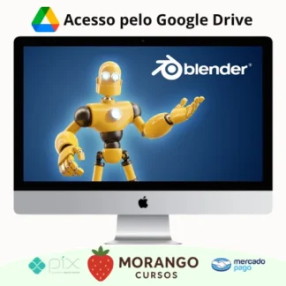 Imagem do rateio do curso Aprenda Blender Agora - Gustavo Rosa