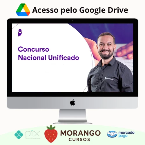 Imagem do rateio do curso CNU - Concurso Nacional Unificado - Bloco 8 - Pacote Abrangente para a Área - Estratégia Concursos