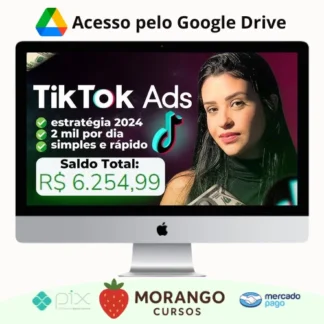 Imagem do rateio do curso Curso de Tik Tok ADS - Marjorie Capobianco