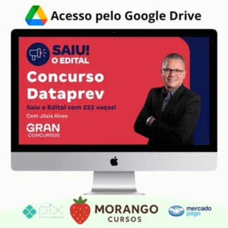 Imagem do rateio do curso DATAPREV: Analista de Tecnologia da Informação, Desenvolvimento de Software (Pós-Edital) - Gran Cursos Online