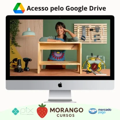 Imagem do rateio do curso Domestika: Marcenaria Construa Seu Primeiro Móvel - Eva Mota